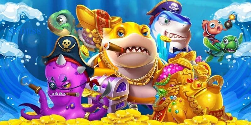 Các phòng chơi game bắn cá thần tài phổ biến 