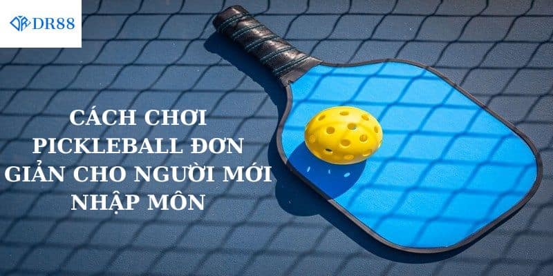 Cách Chơi Pickleball Đơn Giản Cho Người Mới Nhập Môn