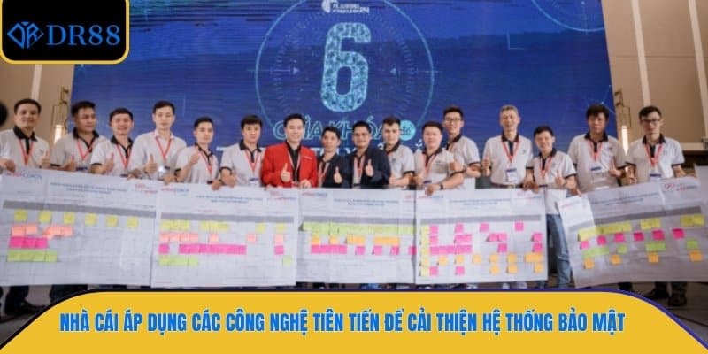 Nhà cái áp dụng các công nghệ tiên tiến để cải thiện hệ thống bảo mật