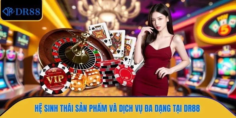 Hệ sinh thái sản phẩm và dịch vụ đa dạng tại DR88